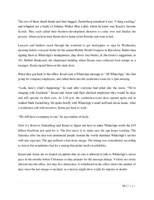 Wpp under 30 essay warc editors